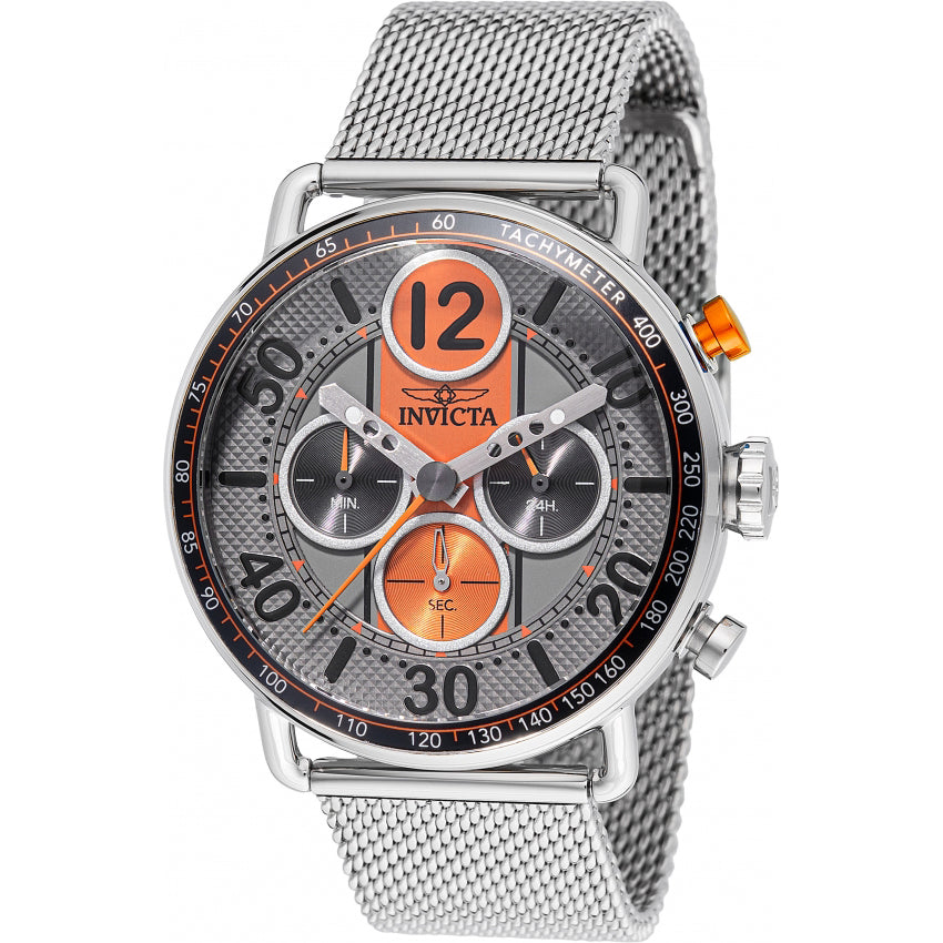Reloj Invicta Speedway de hombre pulsera mesh 44 mm