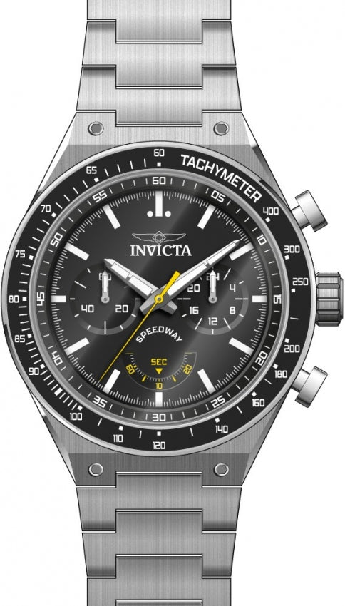 Reloj Invicta Speedway de caballero pulsera de metal 44 mm