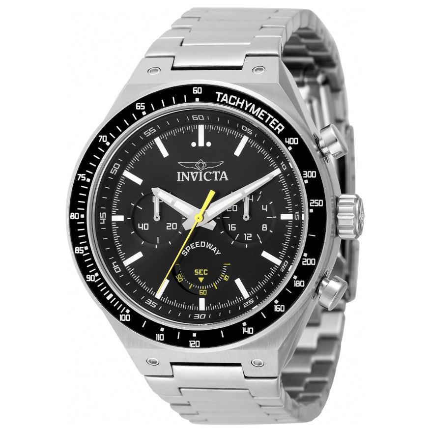 Reloj Invicta Speedway de caballero pulsera de metal 44 mm