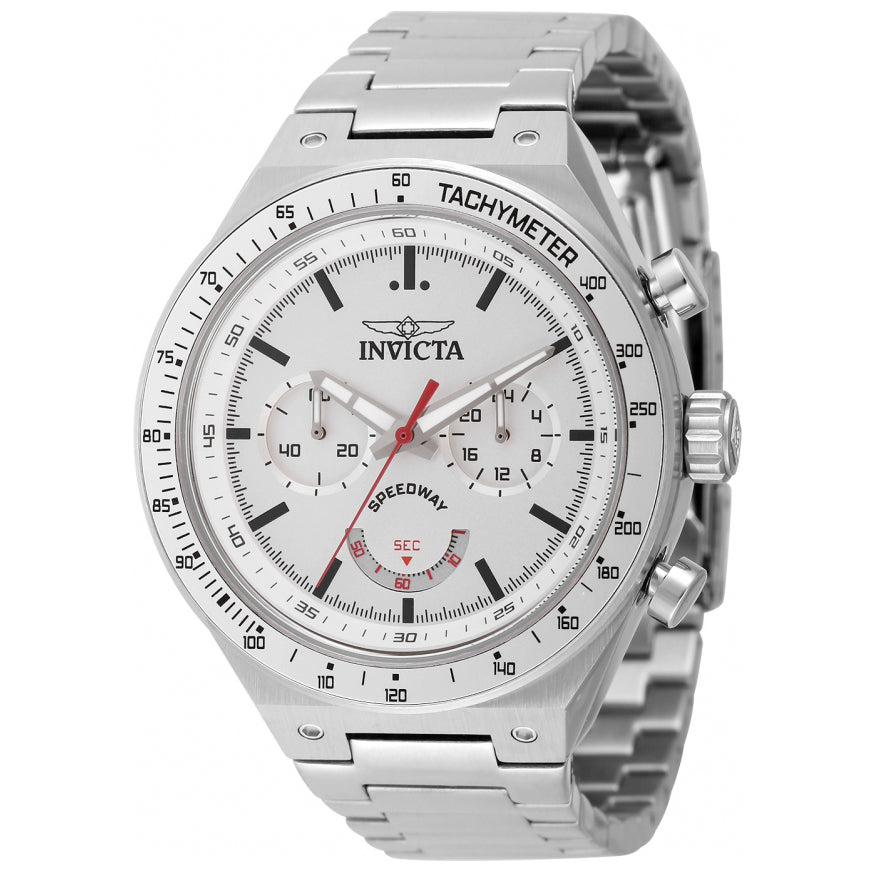 Reloj Invicta Speedway de caballero pulsera de metal 44 mm