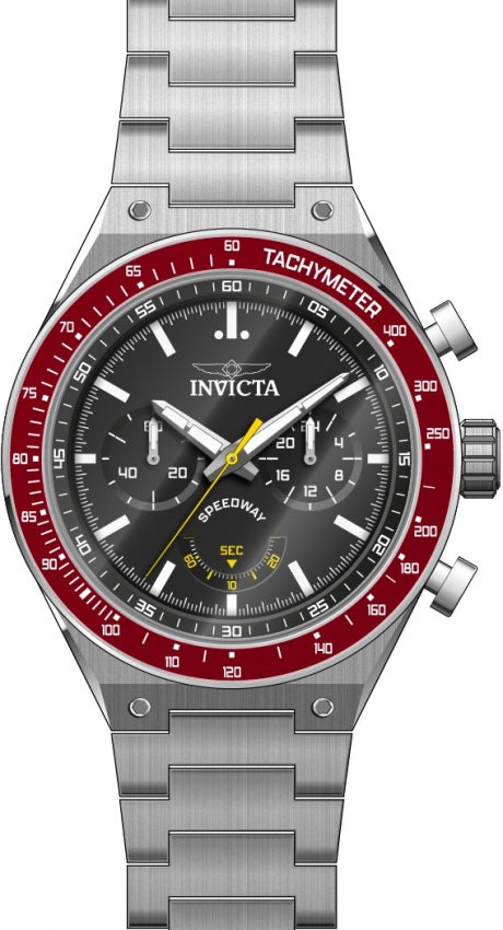 Reloj Invicta Speedway de caballero pulsera de metal 44 mm