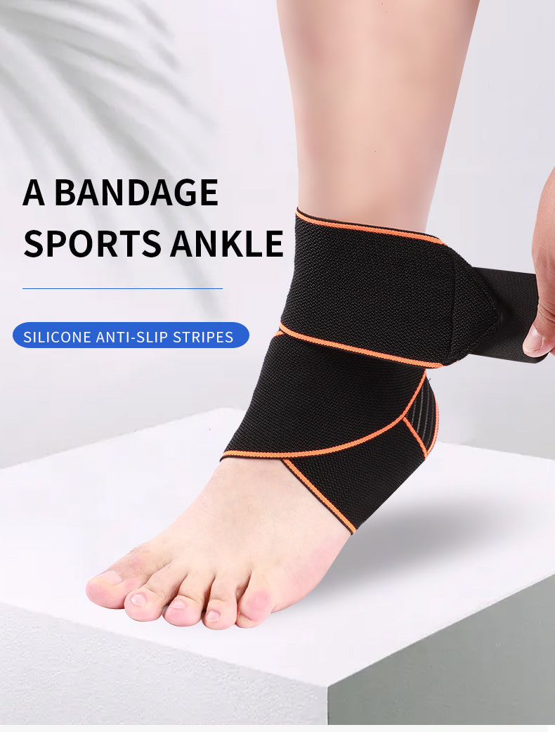 5-0014 Tobillera de compresión con tiras de silicona