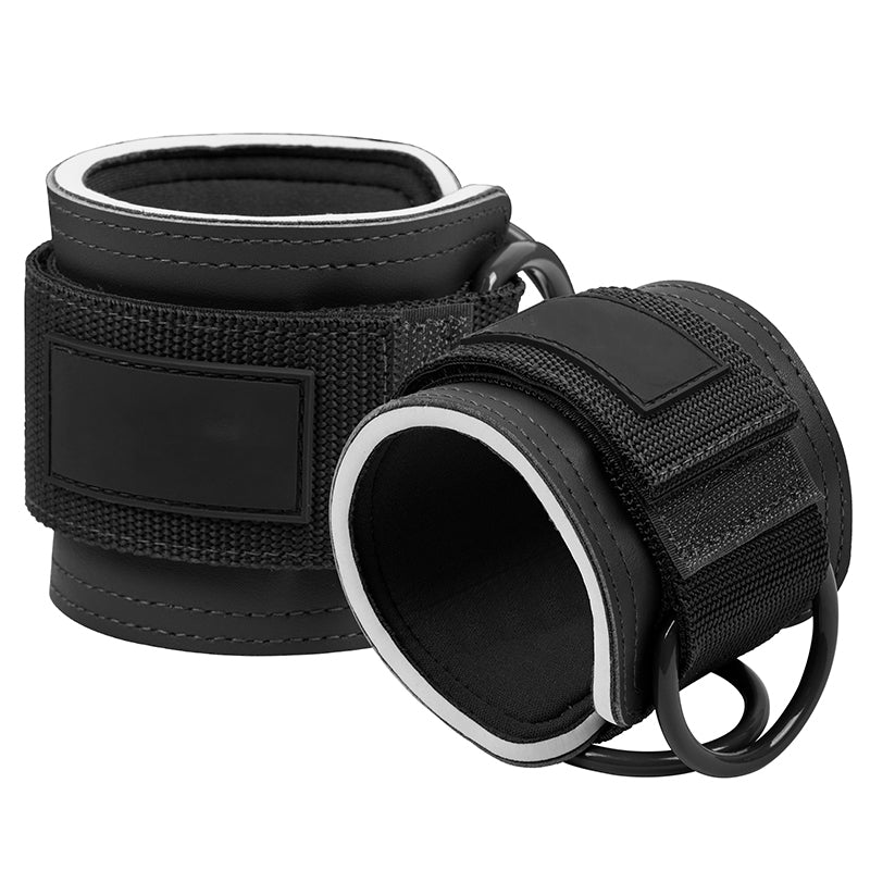 5-0056 Par de Straps de tobillo con anillos D reforzados