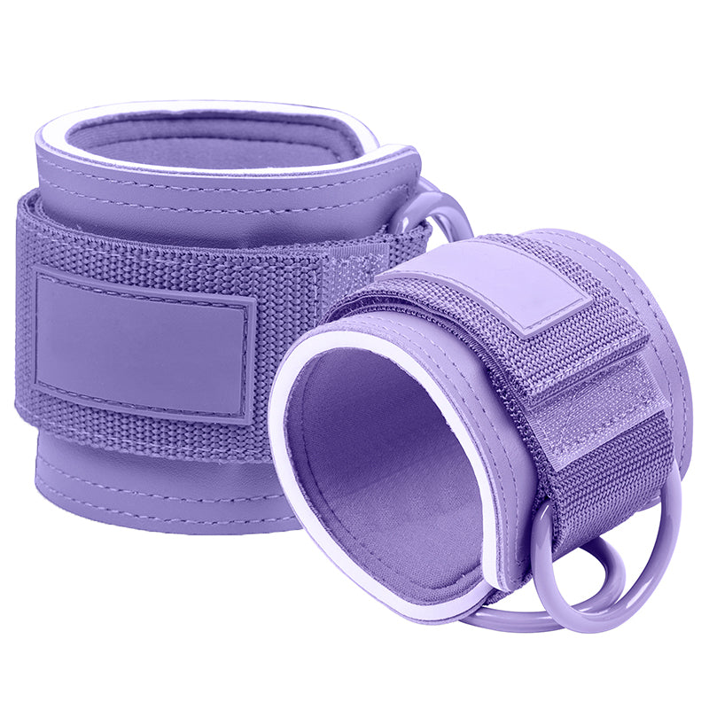 5-0056 Par de Straps de tobillo con anillos D reforzados