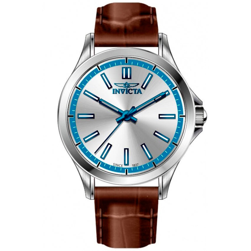 Reloj Invicta Celestial de hombre banda de piel 43 mm