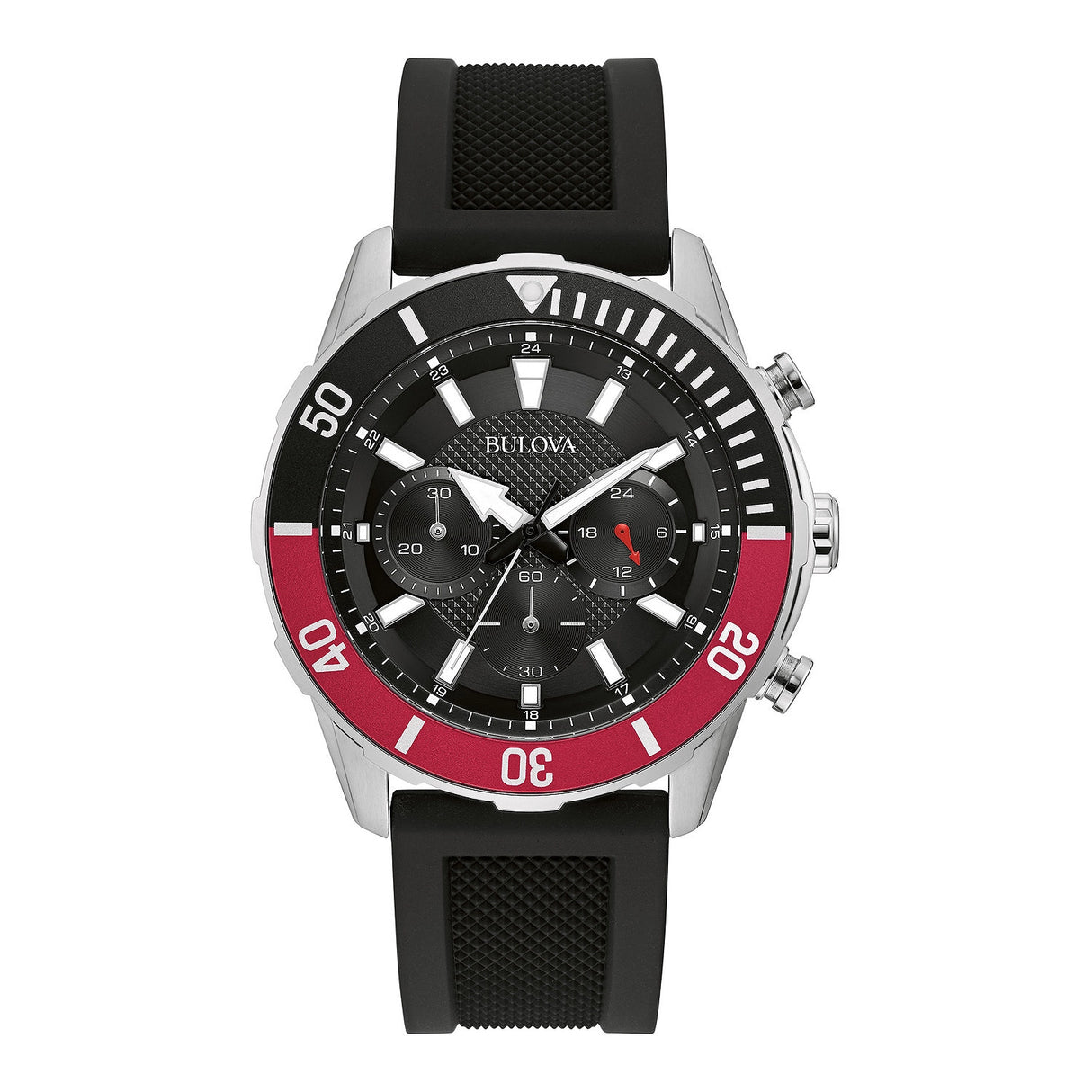 98A258 Reloj Bulova Sport de hombre pulsera de silicona