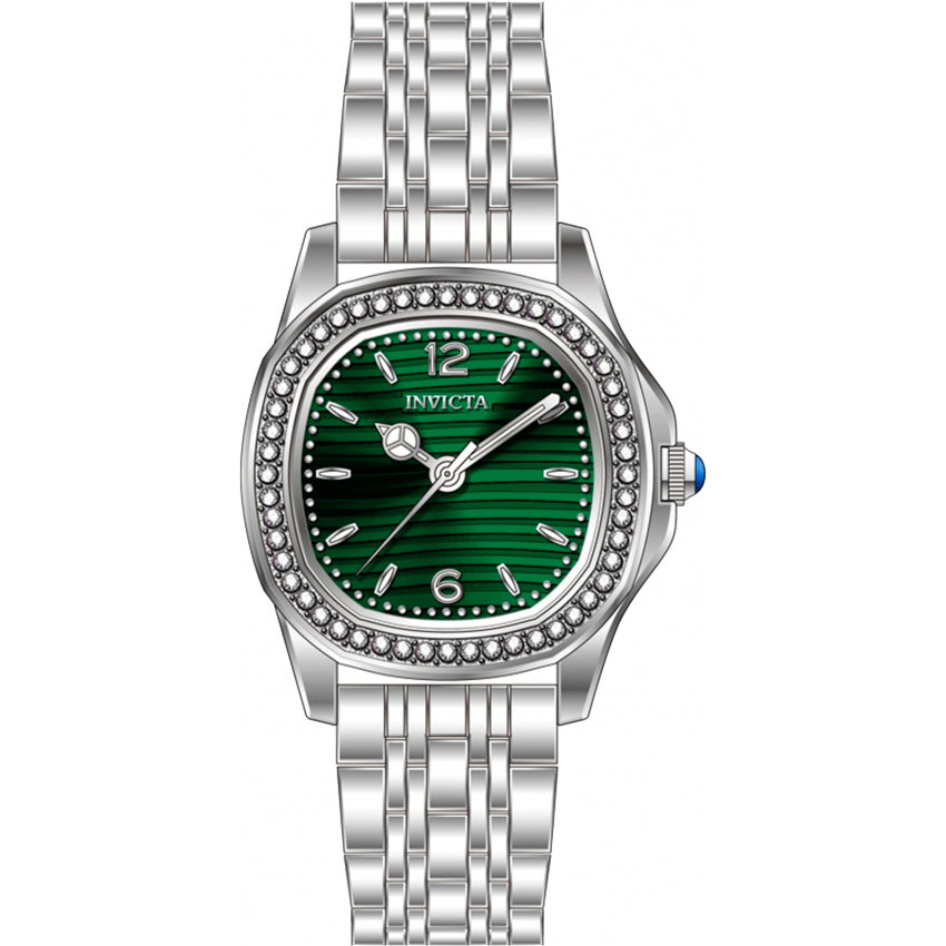 Reloj Invicta Wildflower de dama banda de metal 31 mm