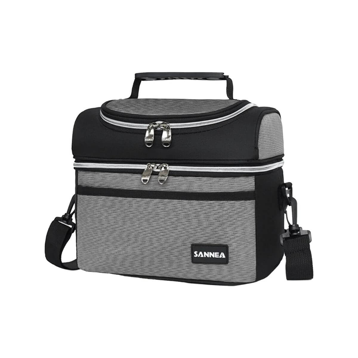 24004 Lonchera de alimentos dos compartimientos Sanne 8 Litros