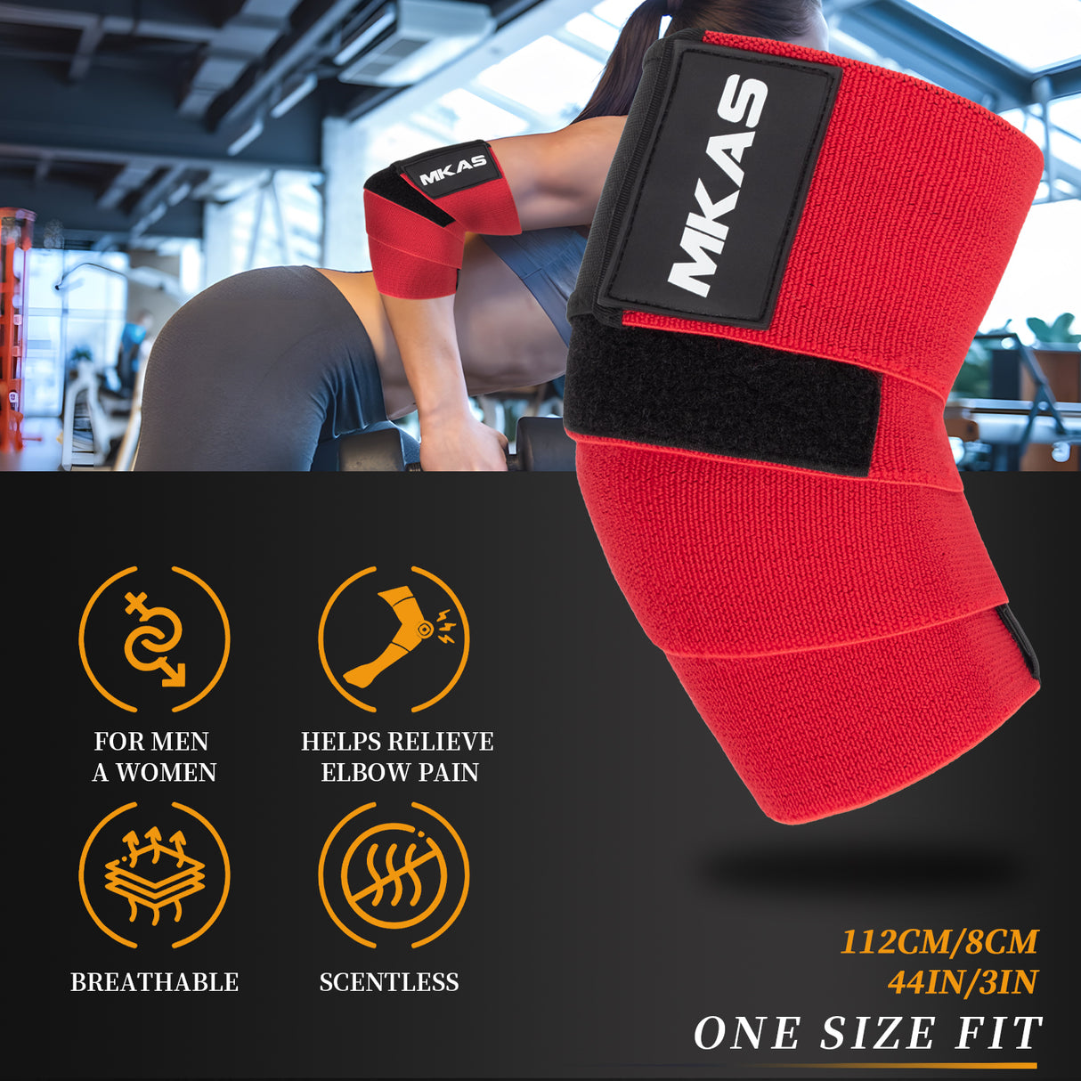 #7-0039 Par de Coderas para levantamiento de pesas