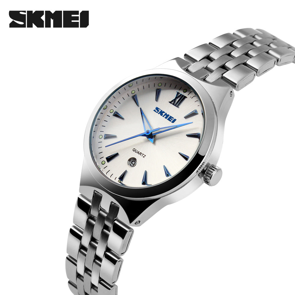 9071 Reloj Skmei para Dama Pulsera de Metal Análogo