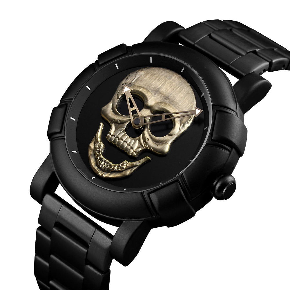 9178 Reloj Skmei Análogo Pulsera de Metal para Hombre