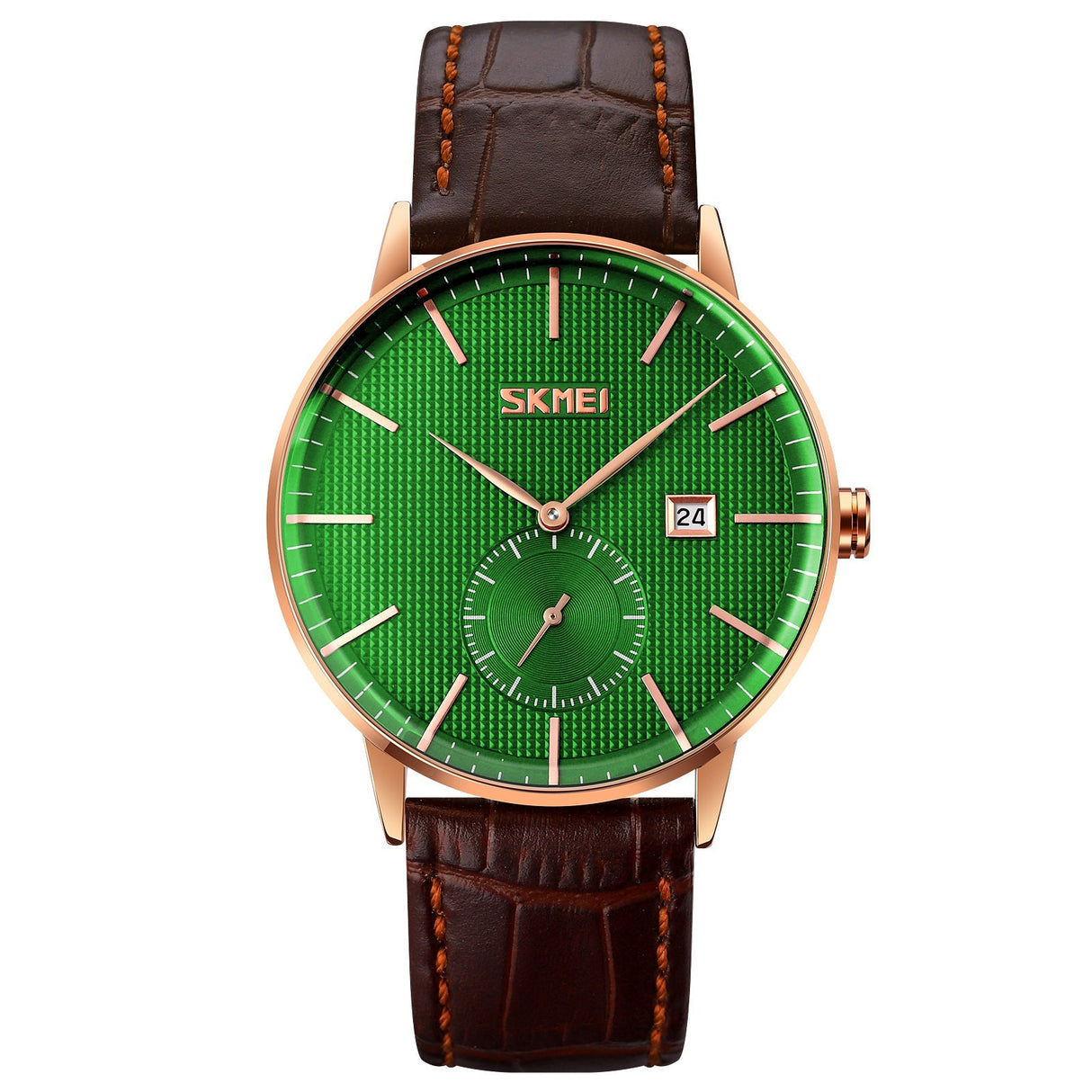 9273 Reloj Skmei para Hombre Pulsera de Cuero Análogo