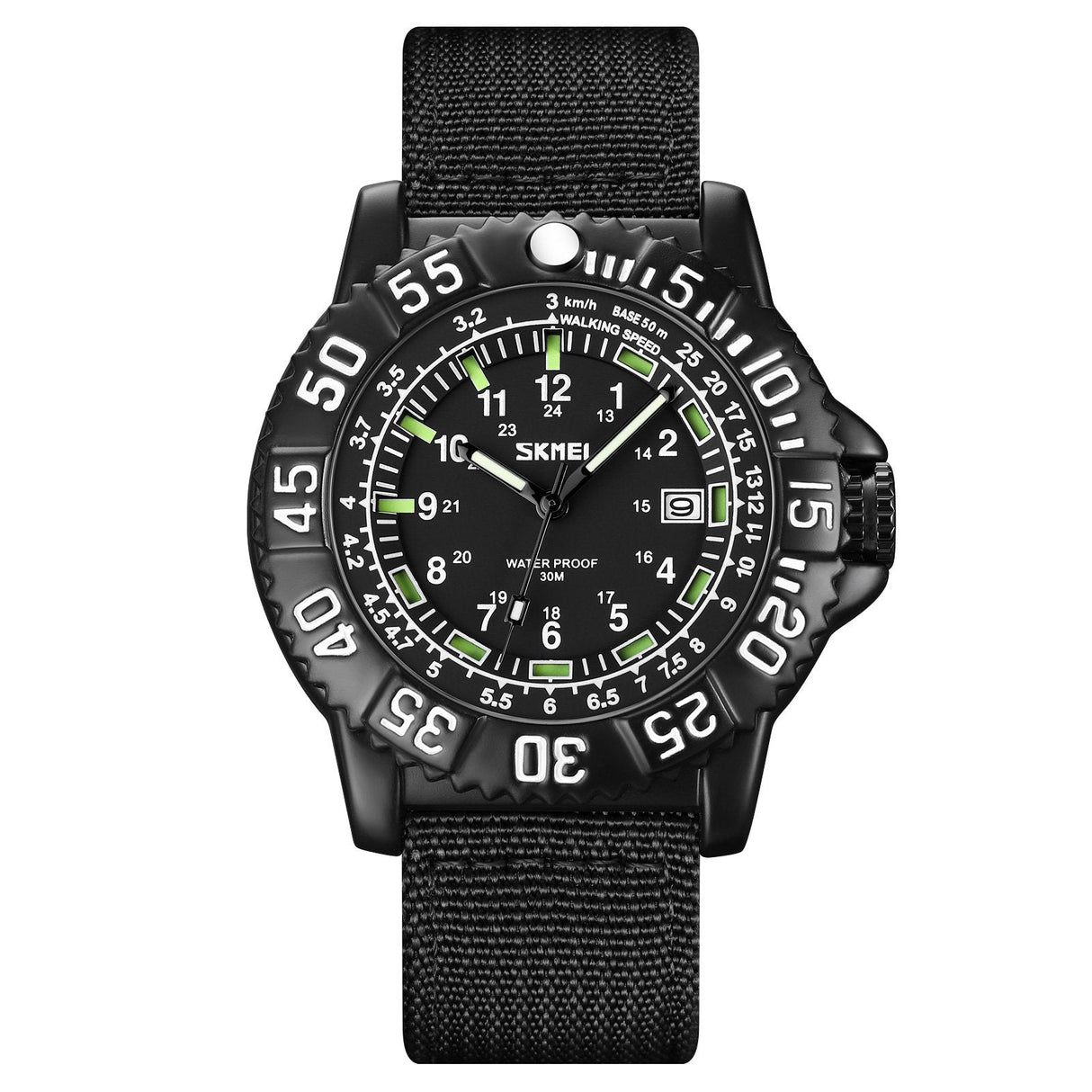 9281 Skmei Reloj para Hombre Pulsera de Tela Análogo