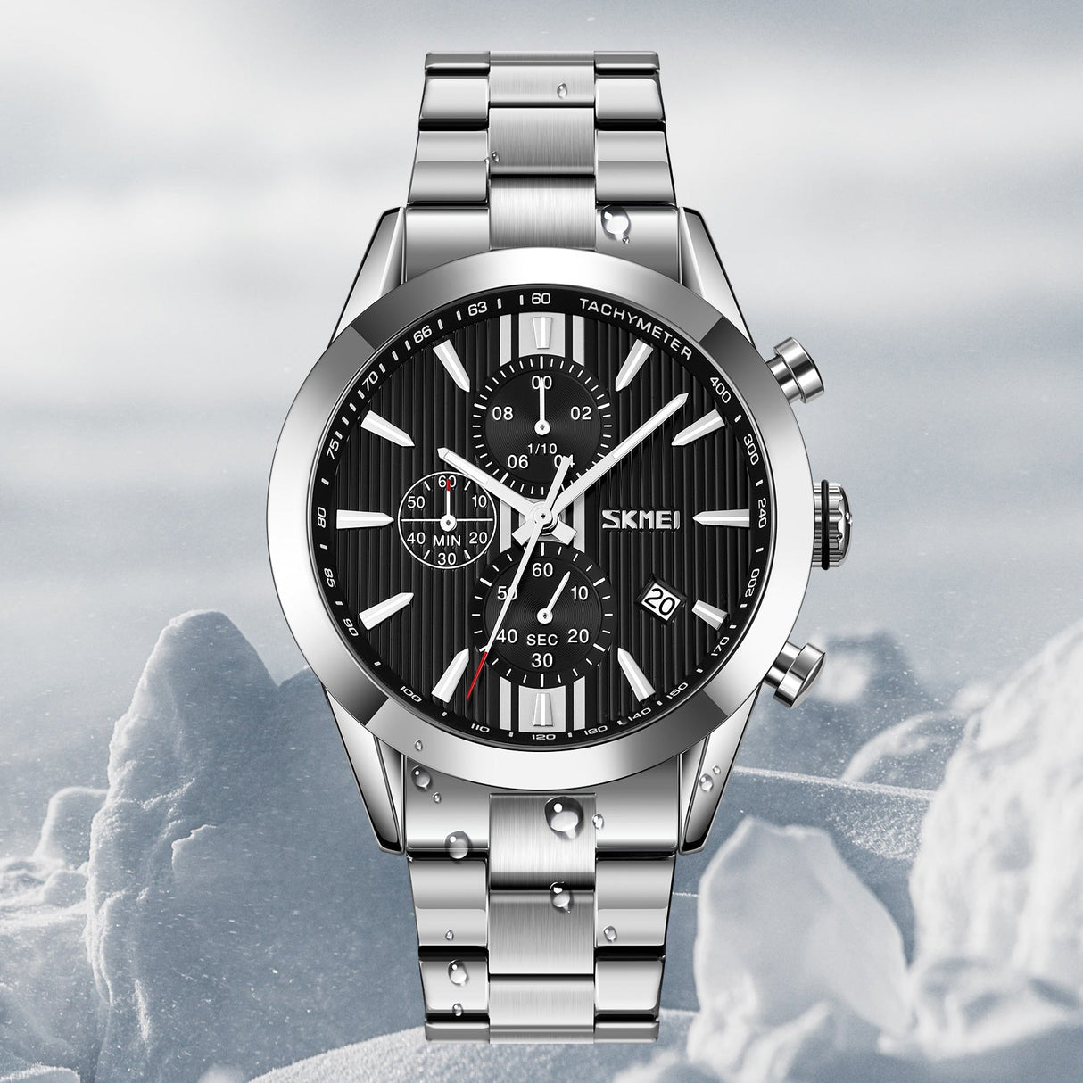 9302 Reloj Skmei para Hombre Pulsera de Metal Análogo