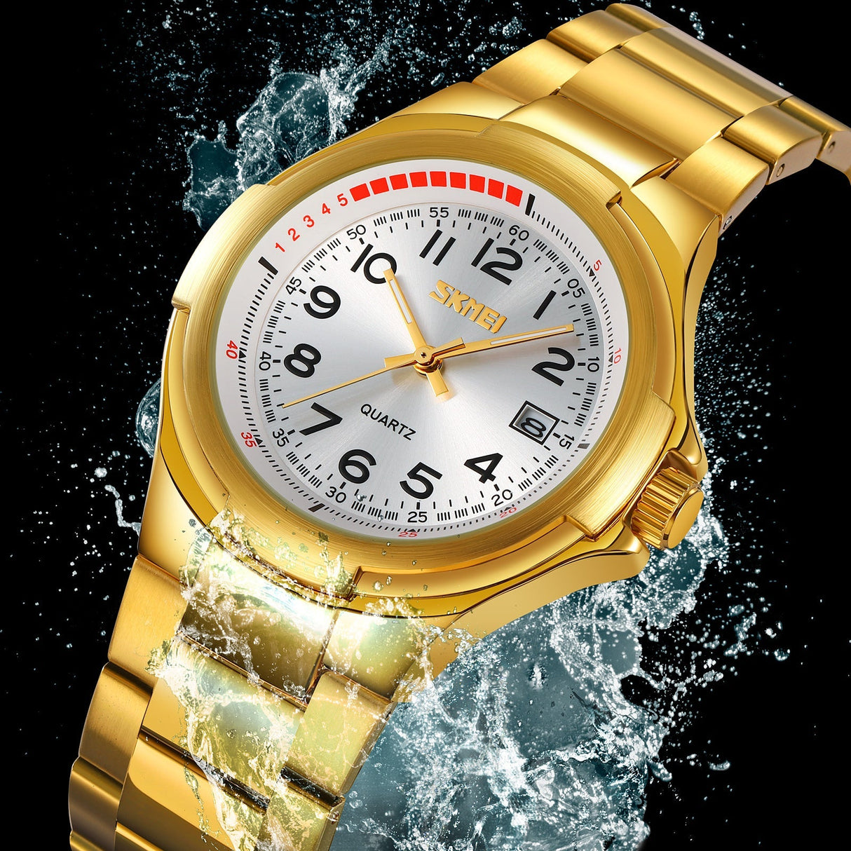 9320 Reloj Skmei para hombre pulsera de Metal