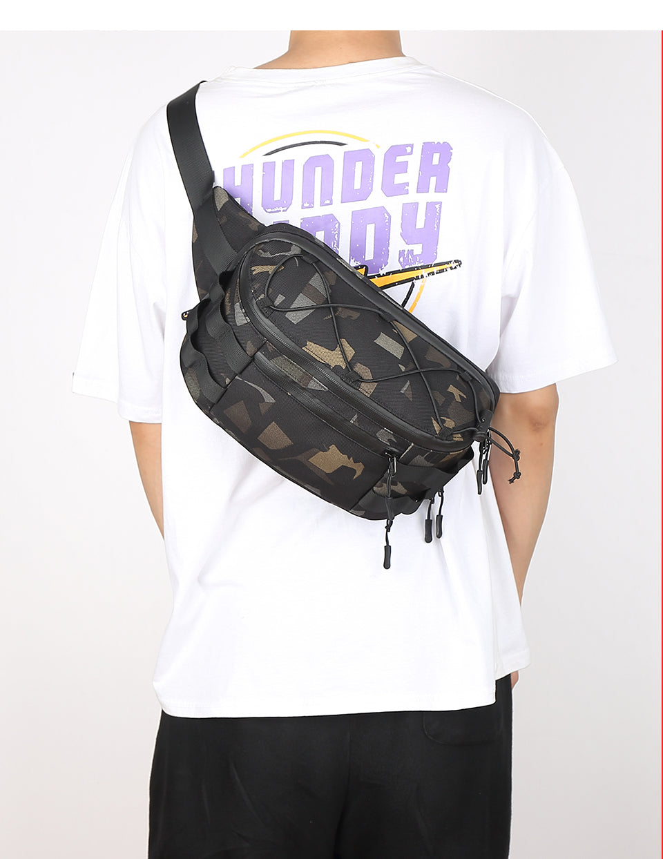 Mariconera Manos Libres Ozuko Unisex Modelo 9340