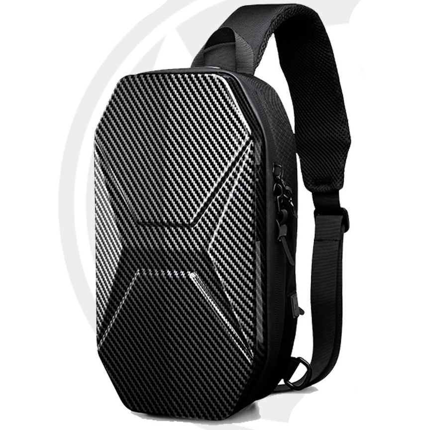 9509 Bolso Ozuko Tipo Pechera Carbon Series