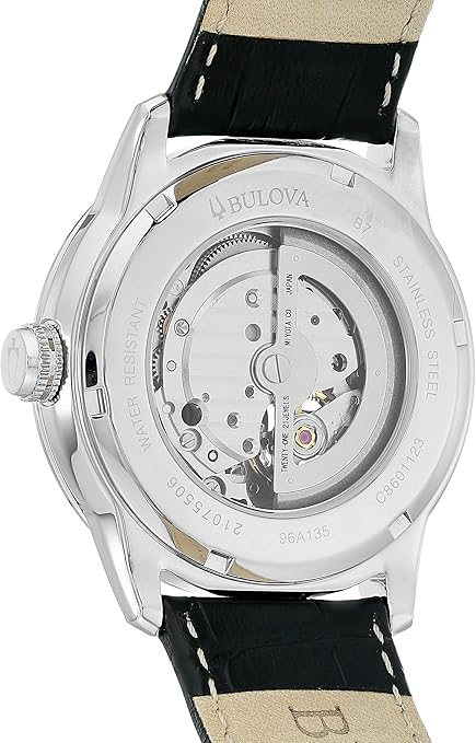 96A135 Reloj Bulova Sutton de hombre correa de piel 41mm