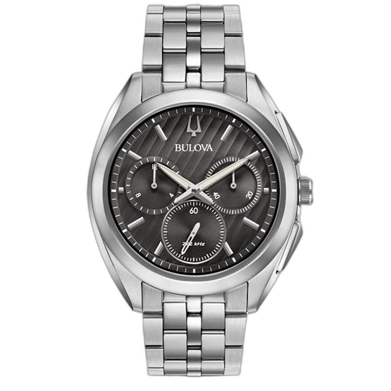 96A186 Reloj Bulova Curv de hombre correa de metal