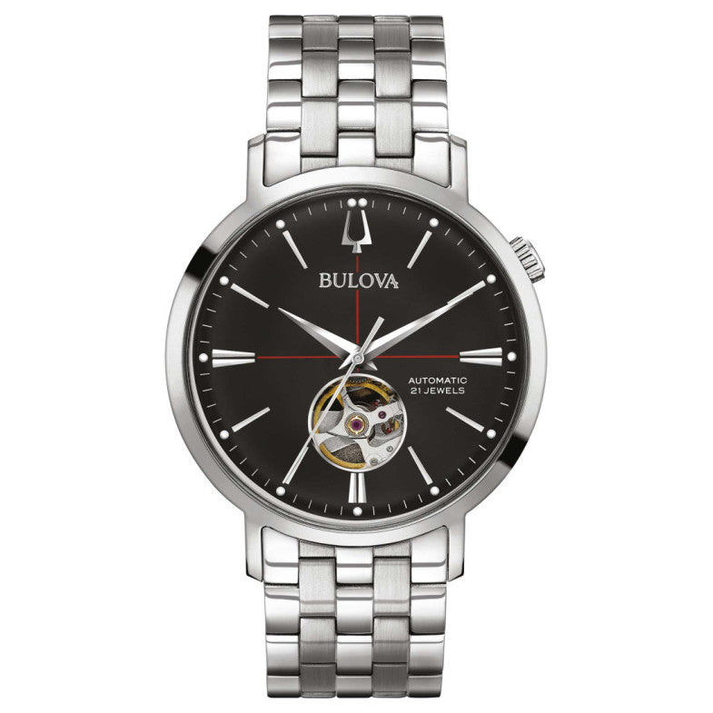 96A199 Reloj Bulova Aerojet de hombre pulsera de metal 41 mm
