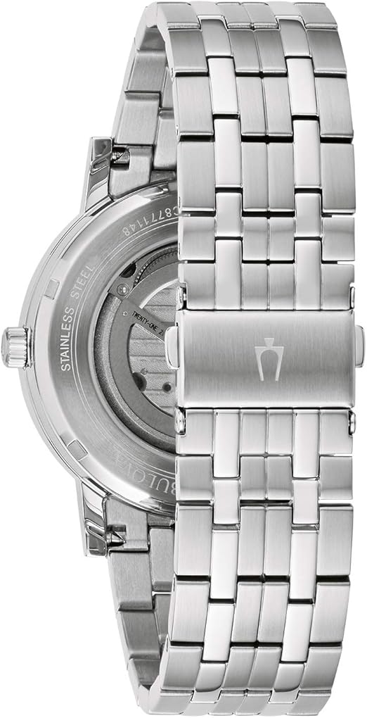 96A239 Bulova American reloj de caballero correa de metal