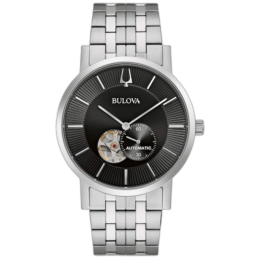 96A239 Bulova American reloj de caballero correa de metal