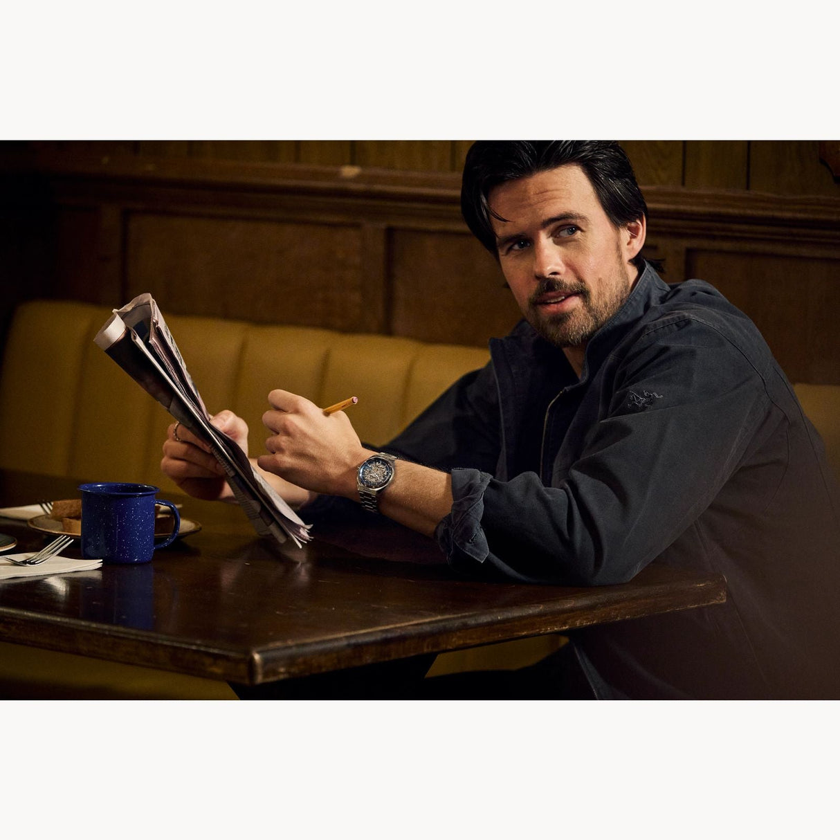 96A292 Reloj Bulova Surveyor de hombre banda de metal