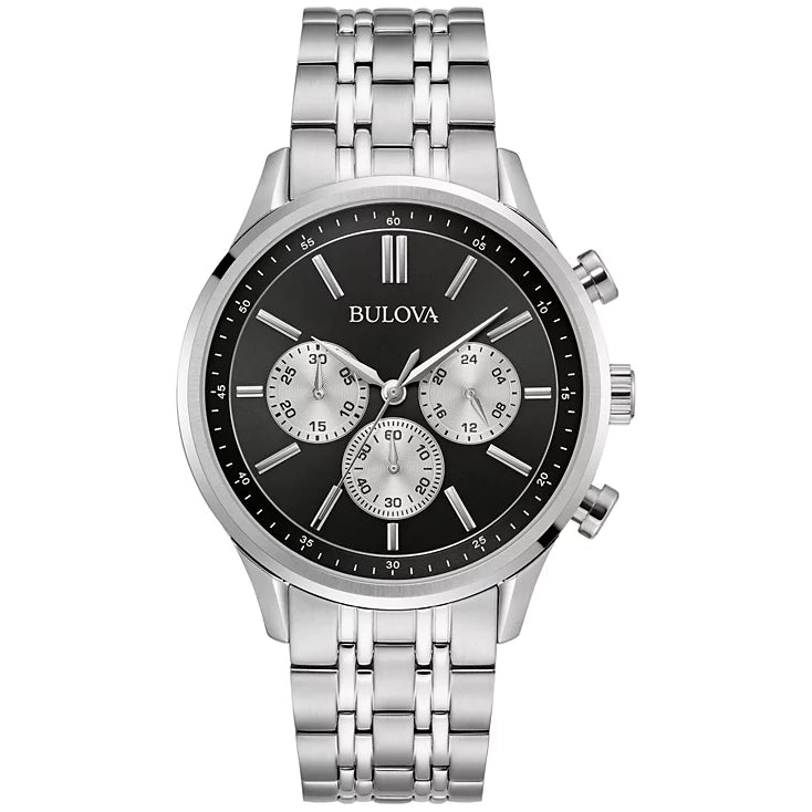 96A295 Reloj Bulova de caballero pulsera de acero inoxidable