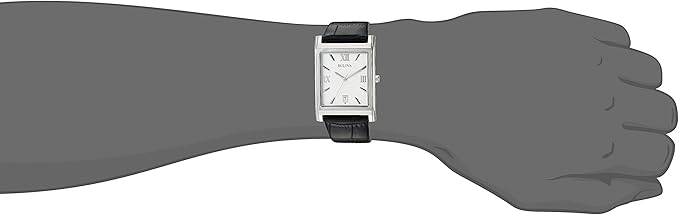 96B107 Reloj Bulova Classic de hombre pulsera de cuero