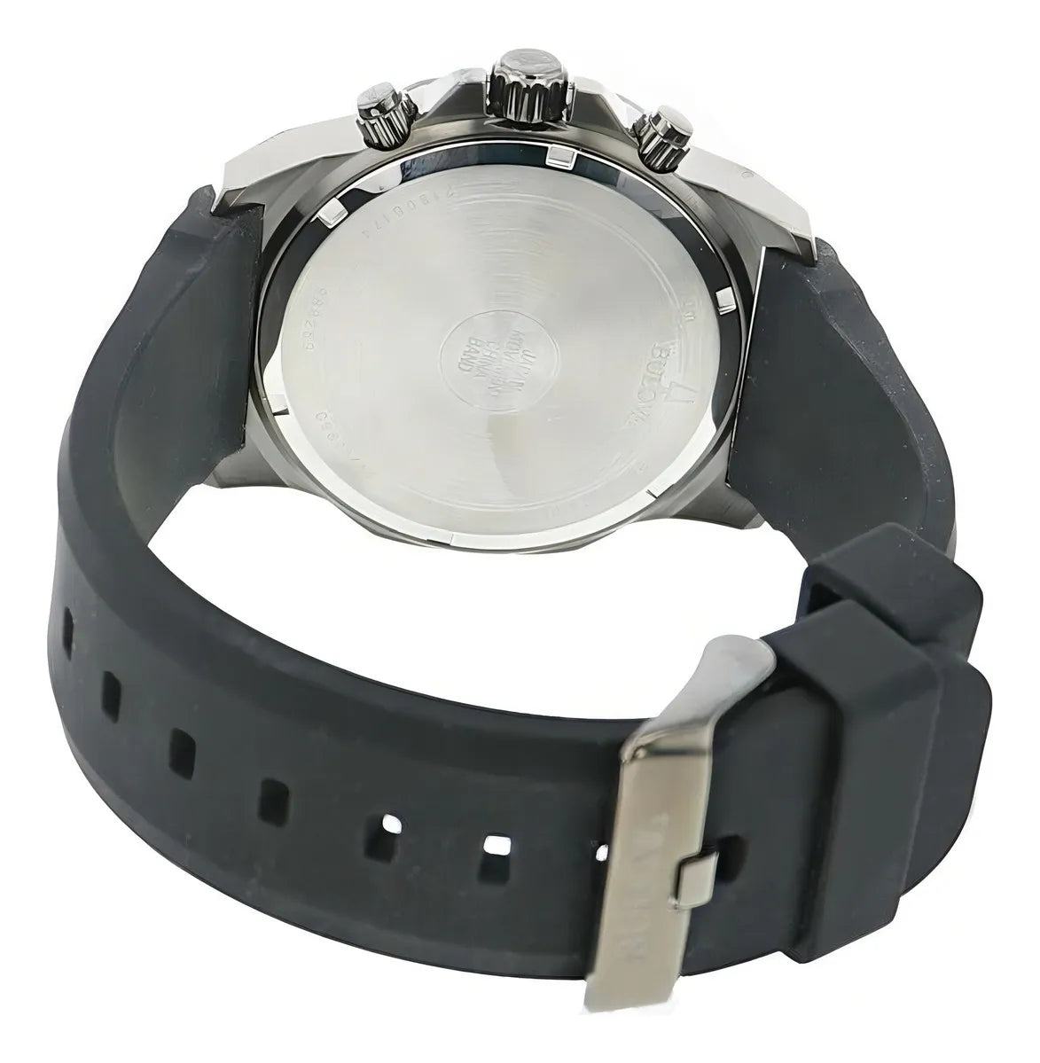 96B228 Reloj Bulova Sea King de hombre pulsera de caucho 48 mm