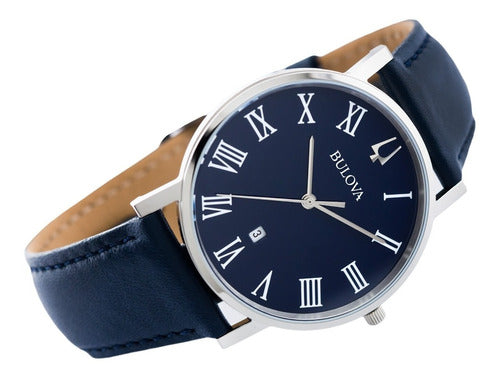 96B295 Reloj Bulova Classic de hombre pulsera de cuero