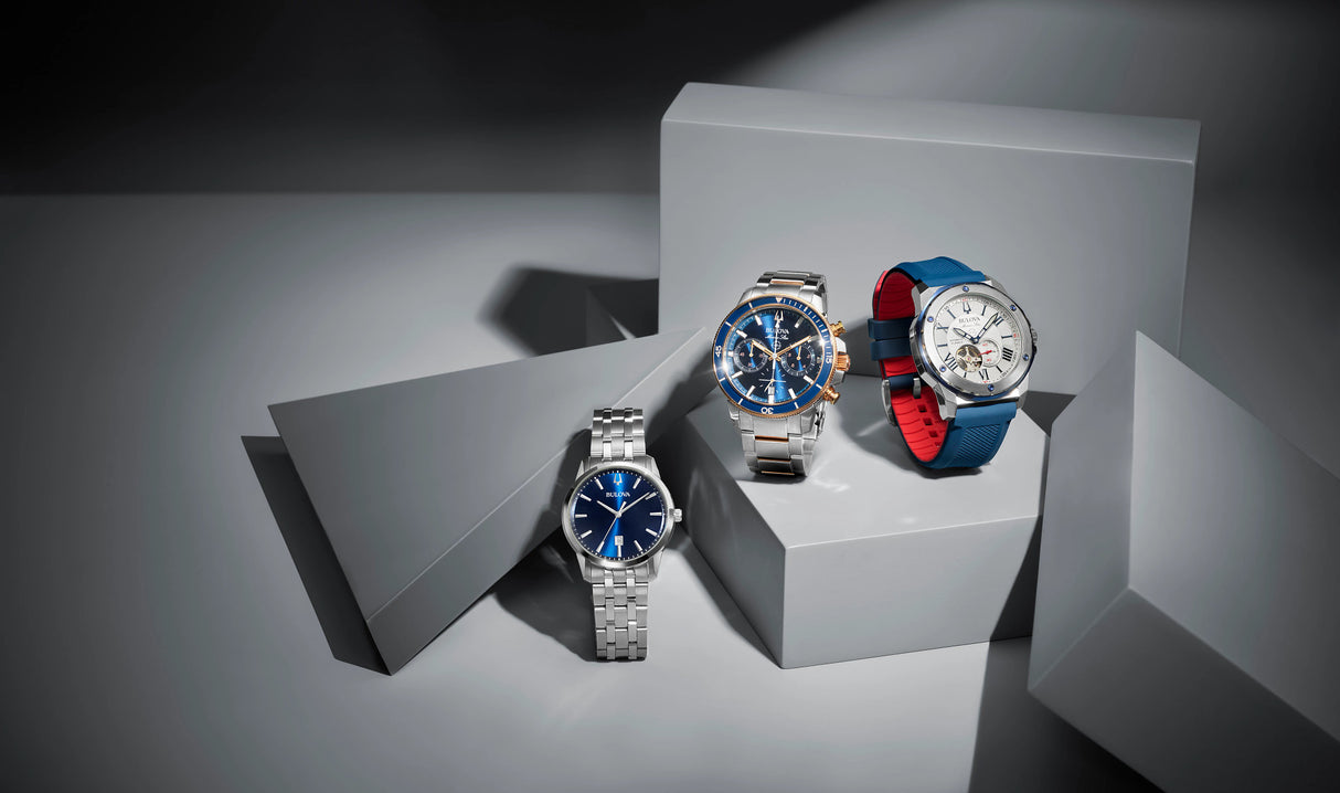 96B338 Reloj Bulova Sutton de hombre pulsera de metal 40 mm