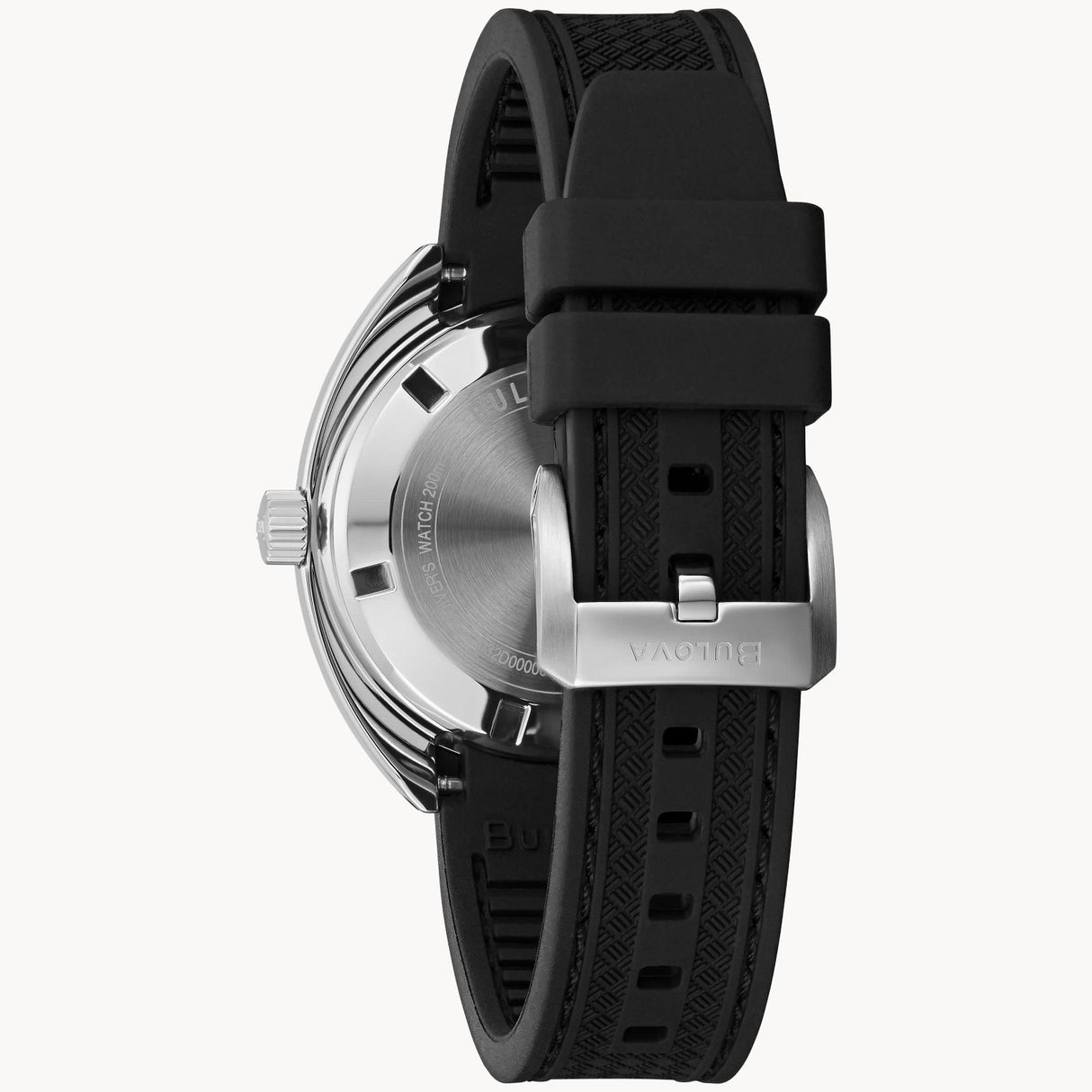 96B350 Reloj Devil Diver de hombre pulsera de resina 41 mm