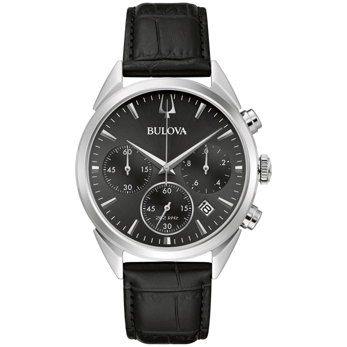 96B371 Reloj Bulova High Precision de hombre pulsera de cuero