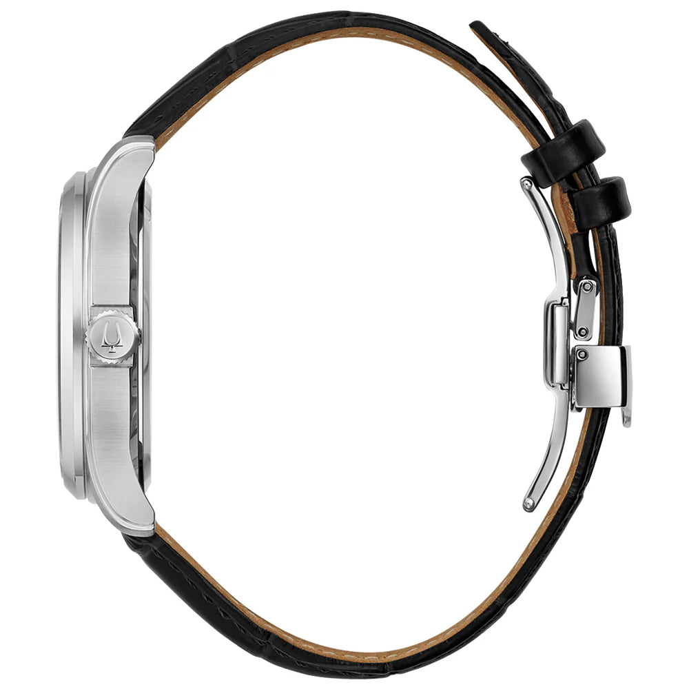 96B390 Reloj Bulova Classic Wilton de hombre correa de piel 41 mm