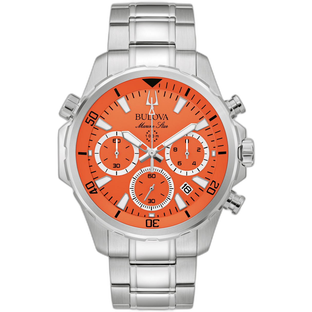 96B395 Reloj Bulova para caballero pulsera de metal