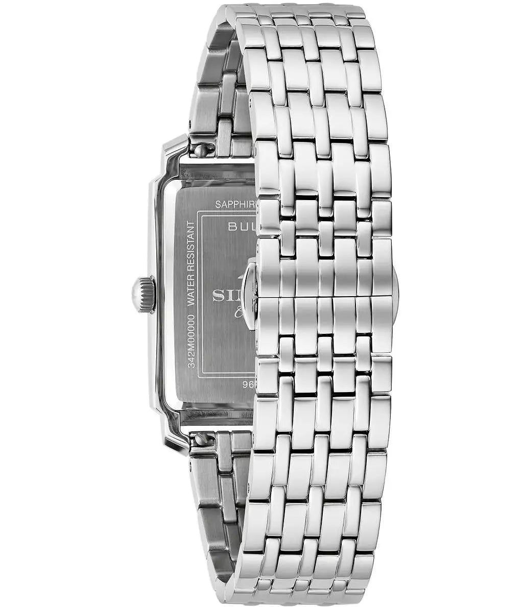 96B399 Reloj Bulova Frank Sinatra para hombre pulsera de acero inoxidable