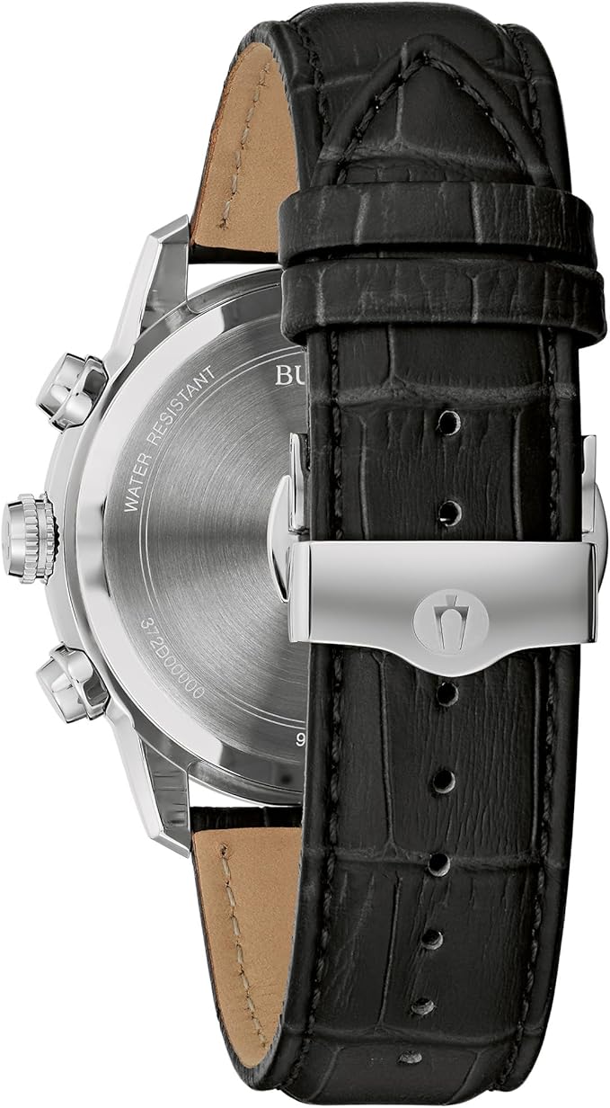 96B420 Bulova Sutton Reloj de hombre pulsera de piel 44 mm