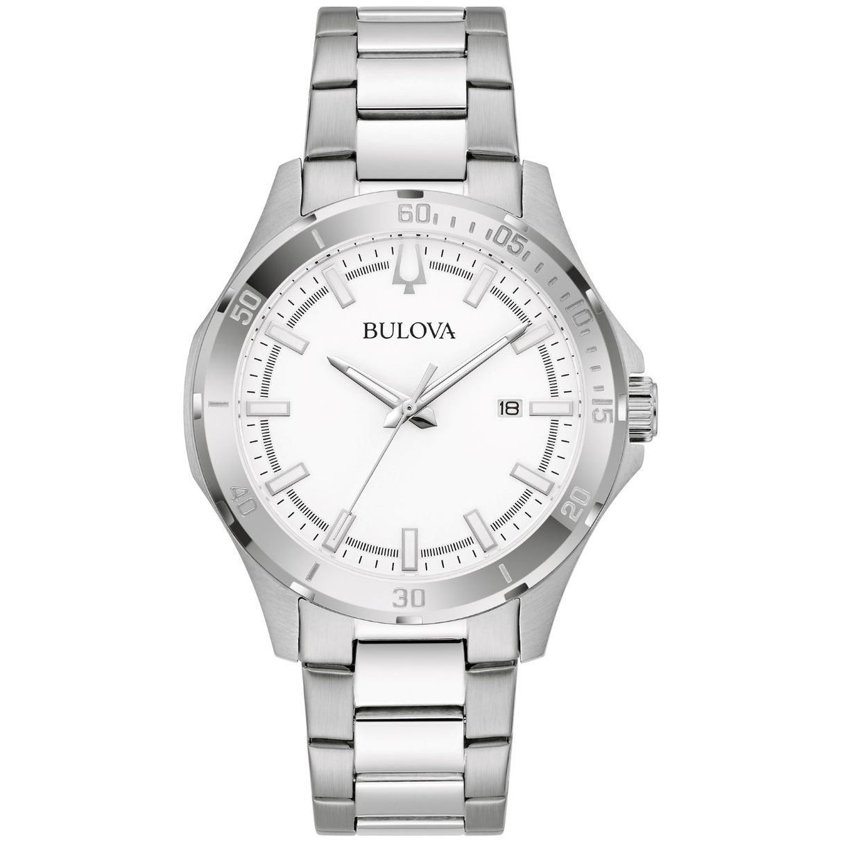 96B437 Reloj Bulova de caballero pulsera de metal