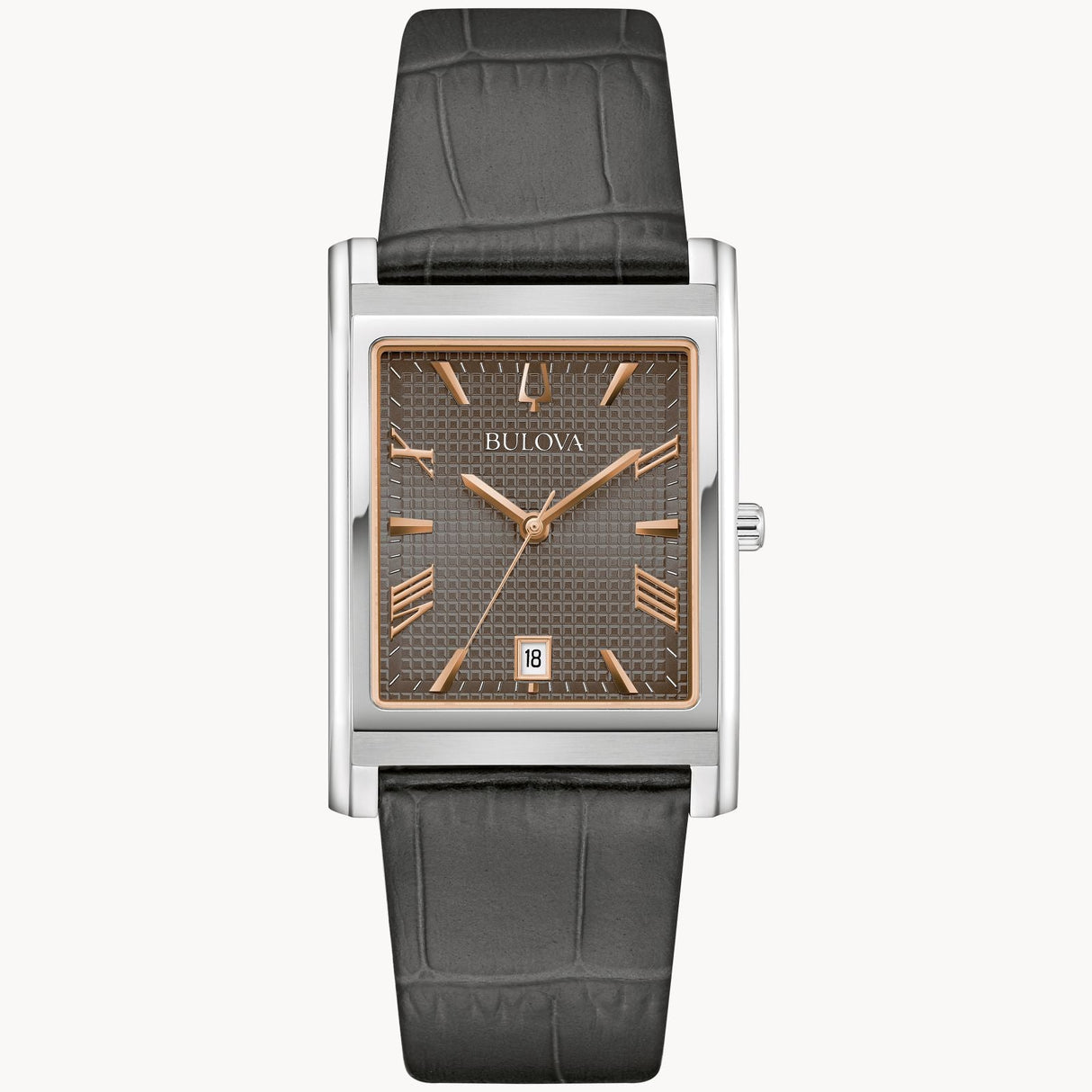 96B443 Reloj Bulova Classic de hombre banda de piel 29mm