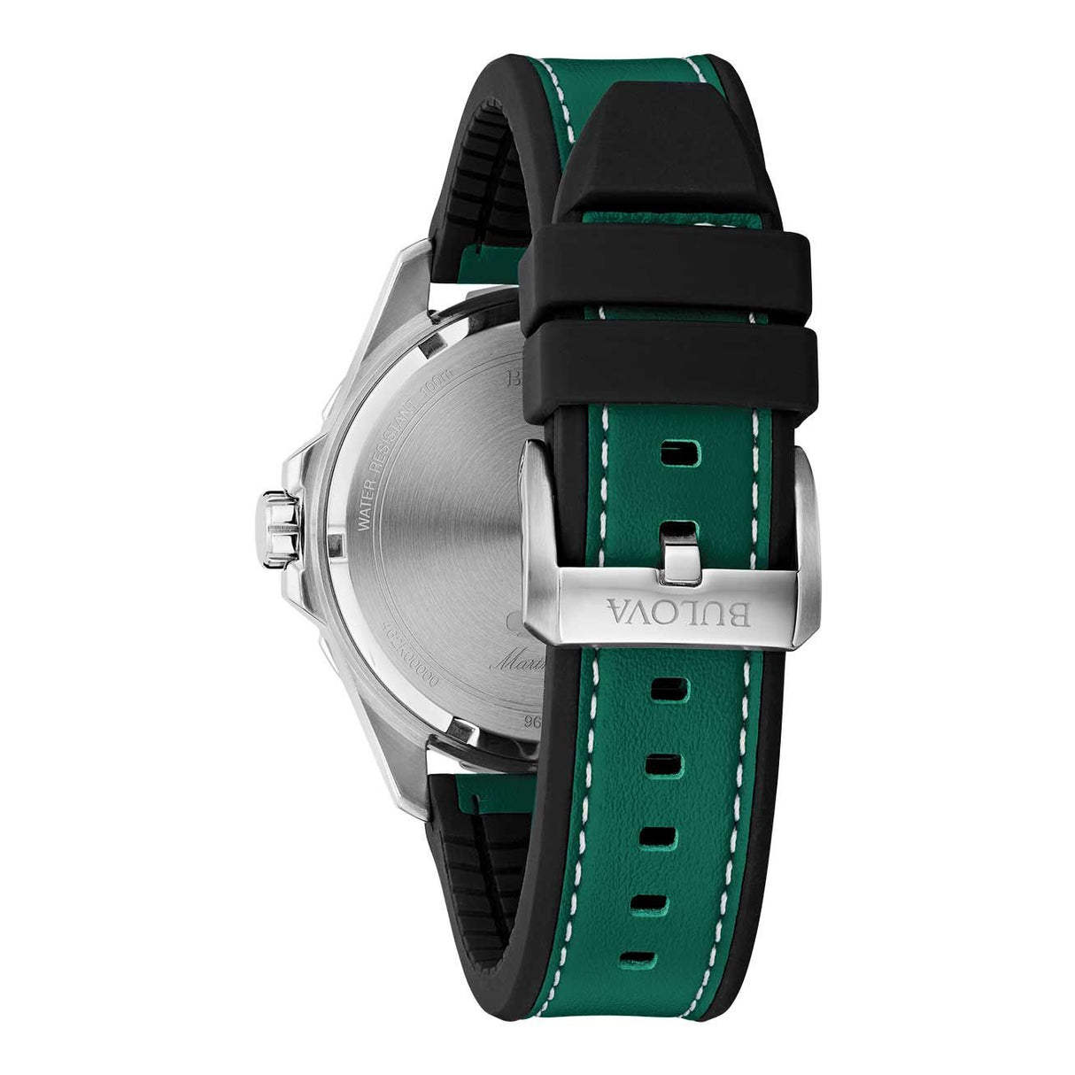 96B449 Reloj Bulova Marine Star de hombre banda de cuero