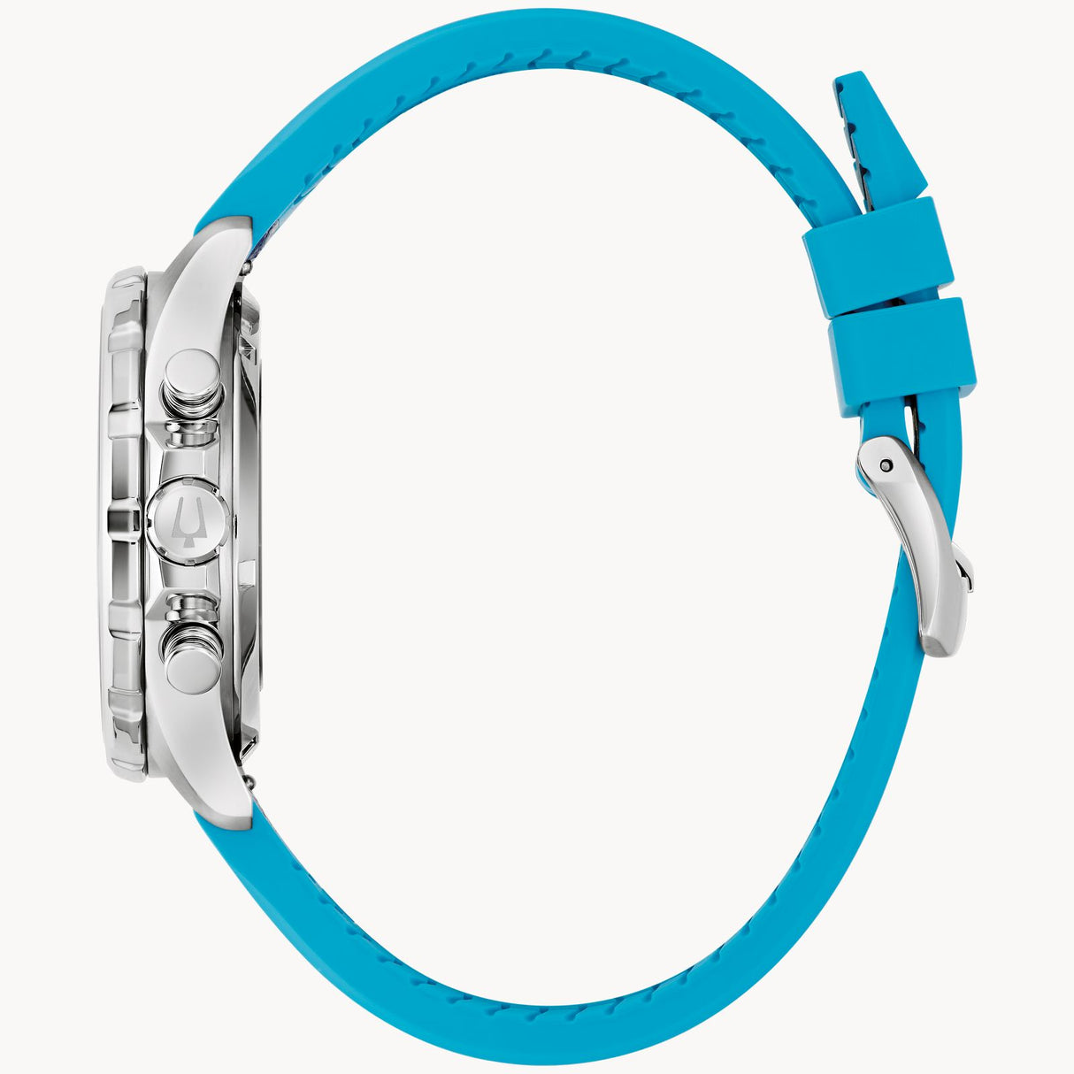 96B460 Reloj Bulova E1 Team Miami de caballero pulsera de cuero 43 mm