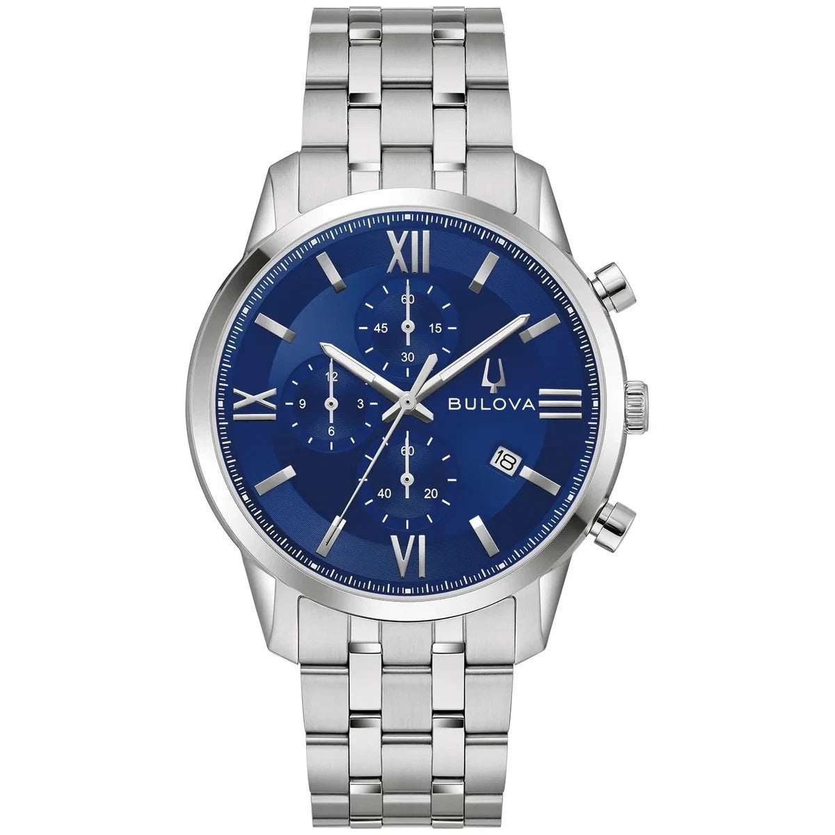 96B476 Reloj Bulova Sutton de hombre correa de metal