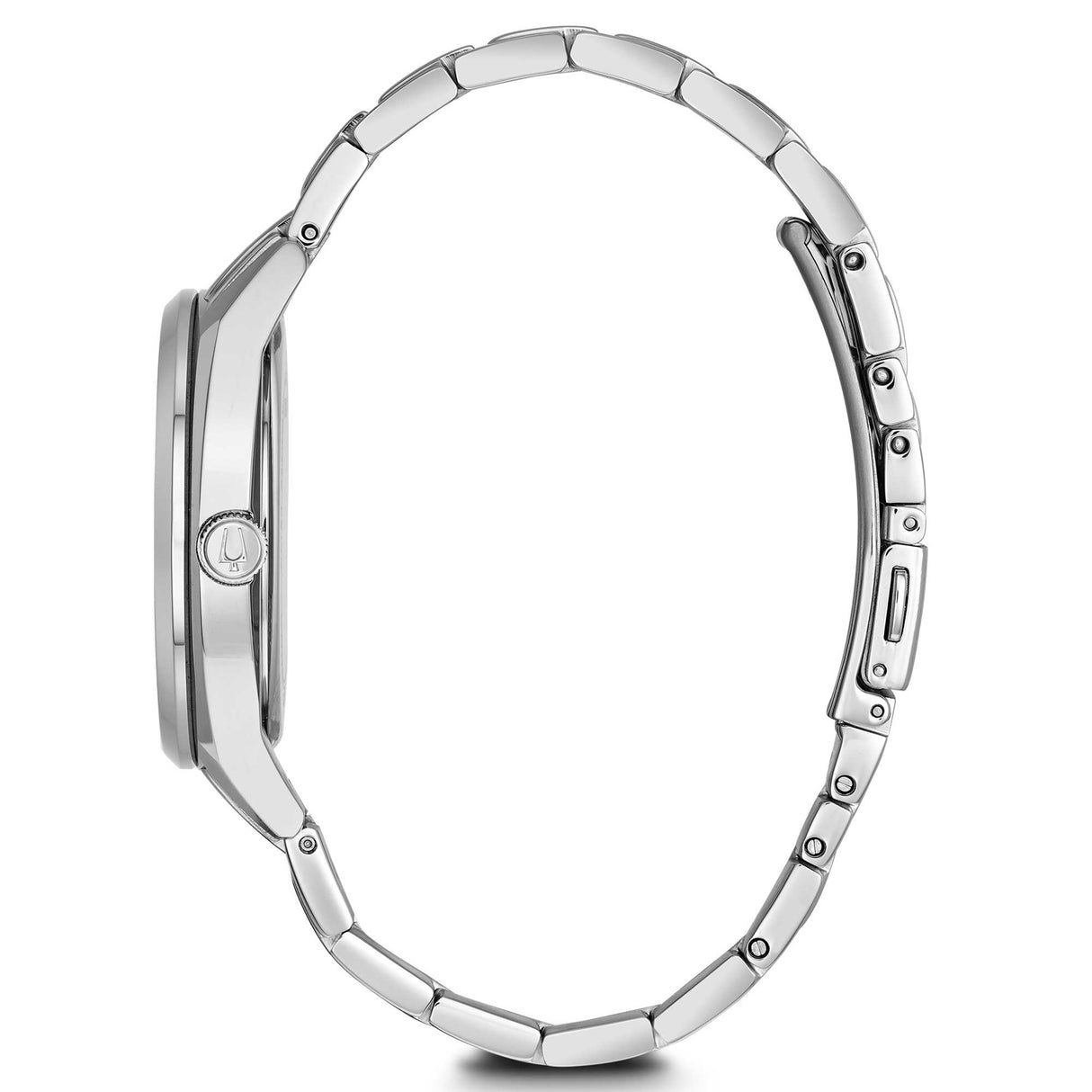 96C127 Bulova Surveyor Day Date reloj de caballero correa de metal