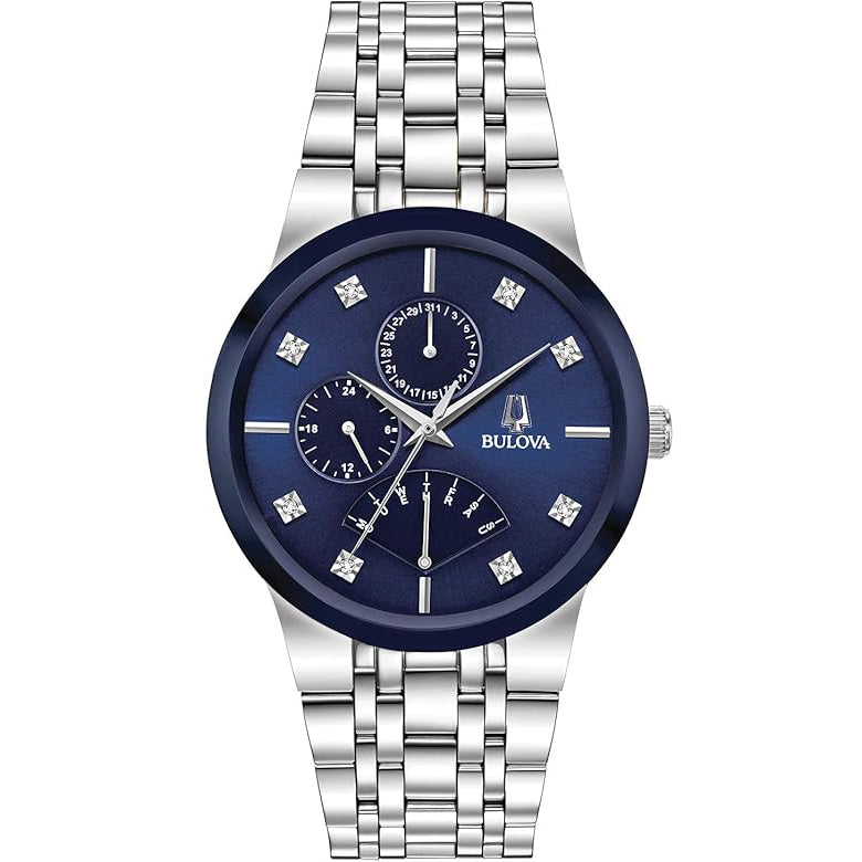96D144 Reloj Bulova Classic de hombre pulsera de metal