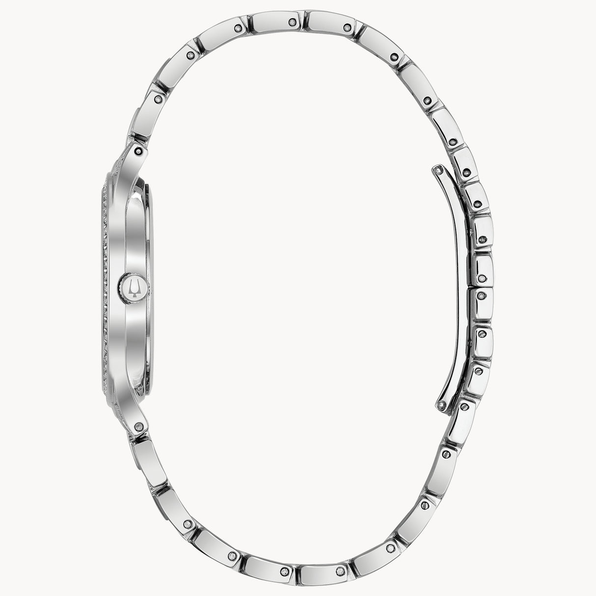 98R263 Reloj Bulova Phantom Crystal de mujer correa de metal