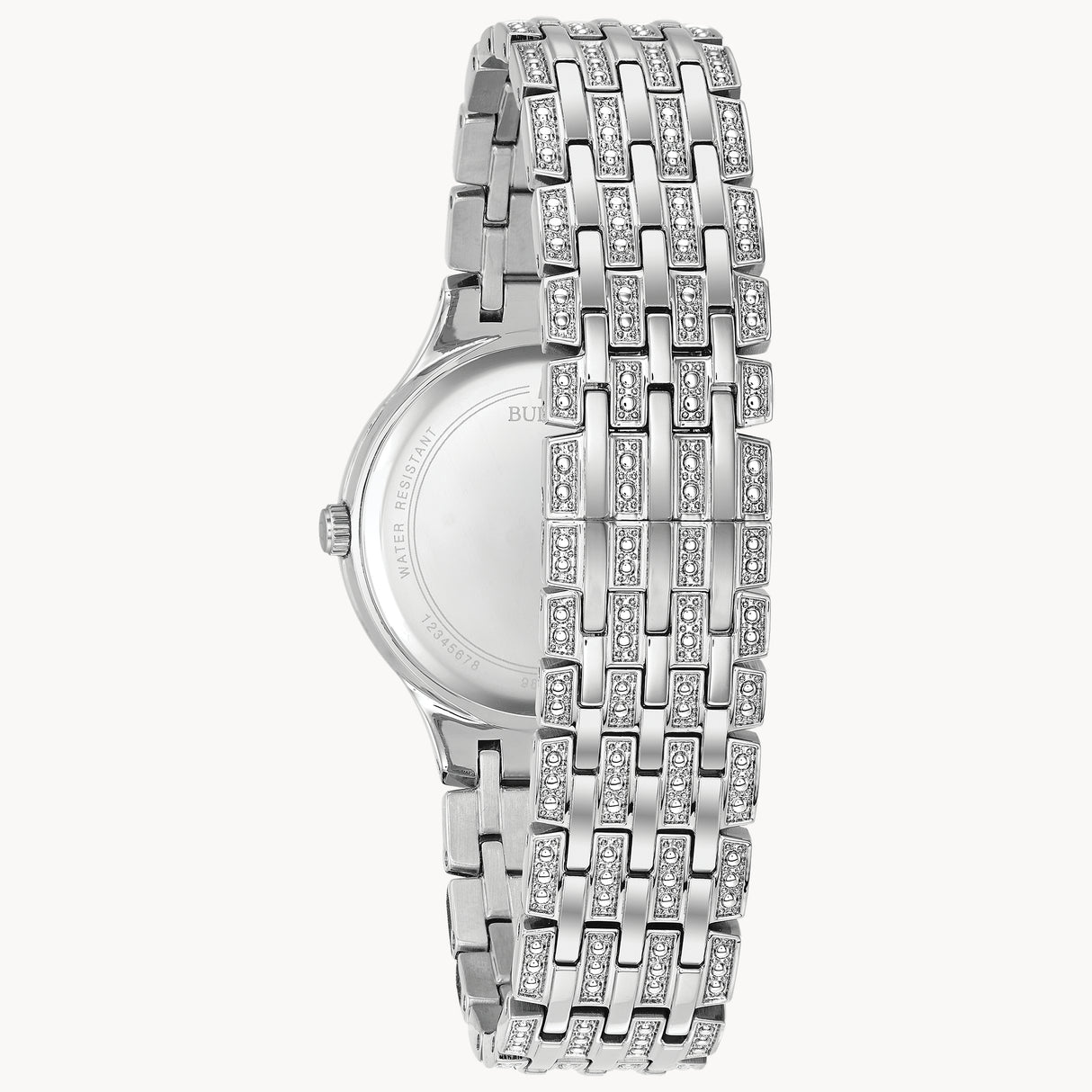 98R263 Reloj Bulova Phantom Crystal de mujer correa de metal