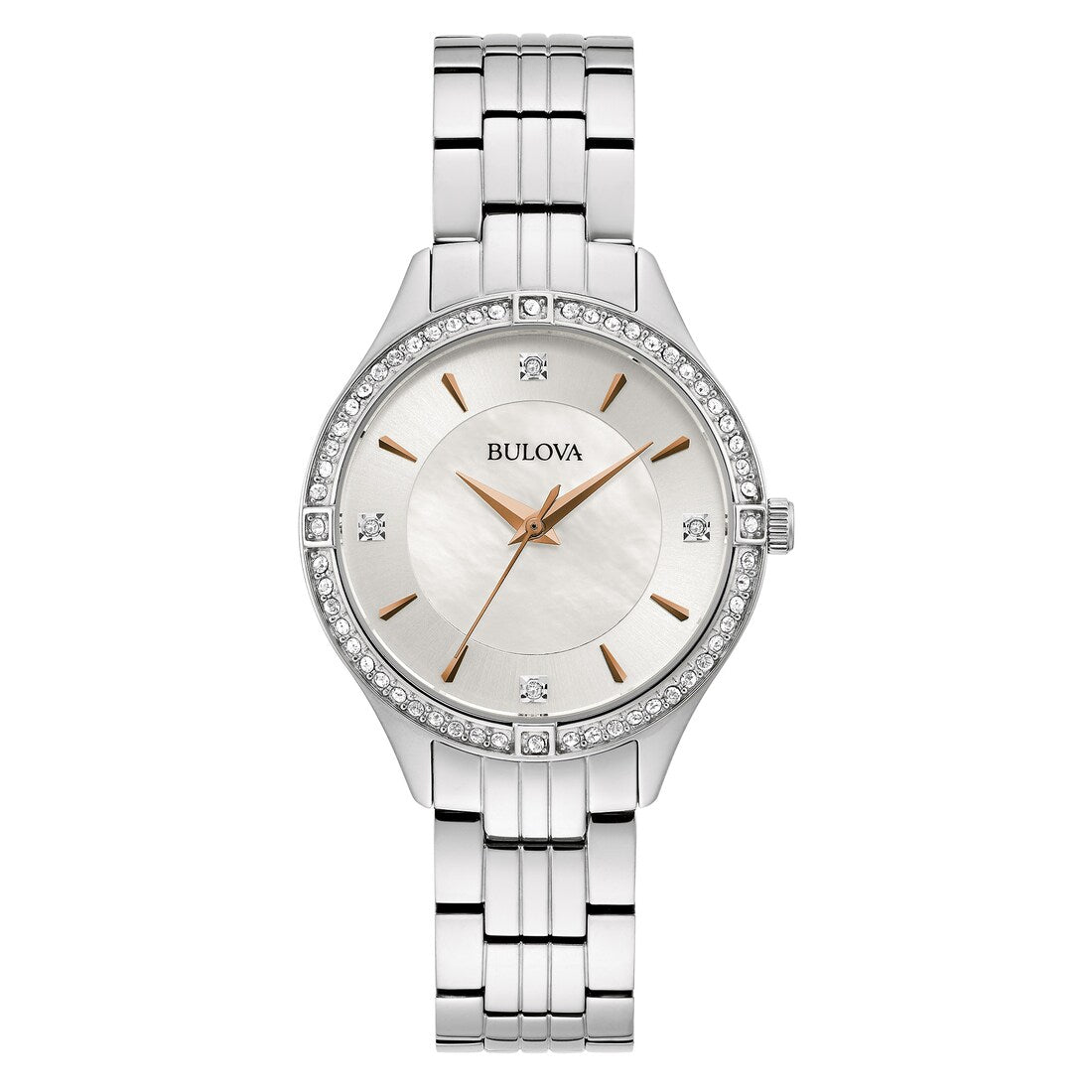 96L283 Reloj Bulova Classic de dama correa de metal 32 mm