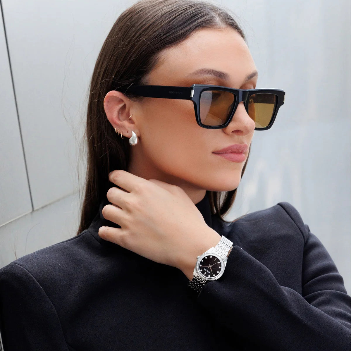 96L317 Reloj Bulova Classic de mujer pulsera de metal 31 mm