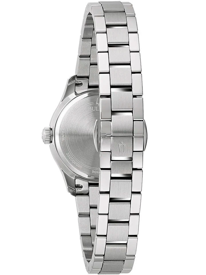 96M163 Reloj Bulova Wilton de mujer correa de metal